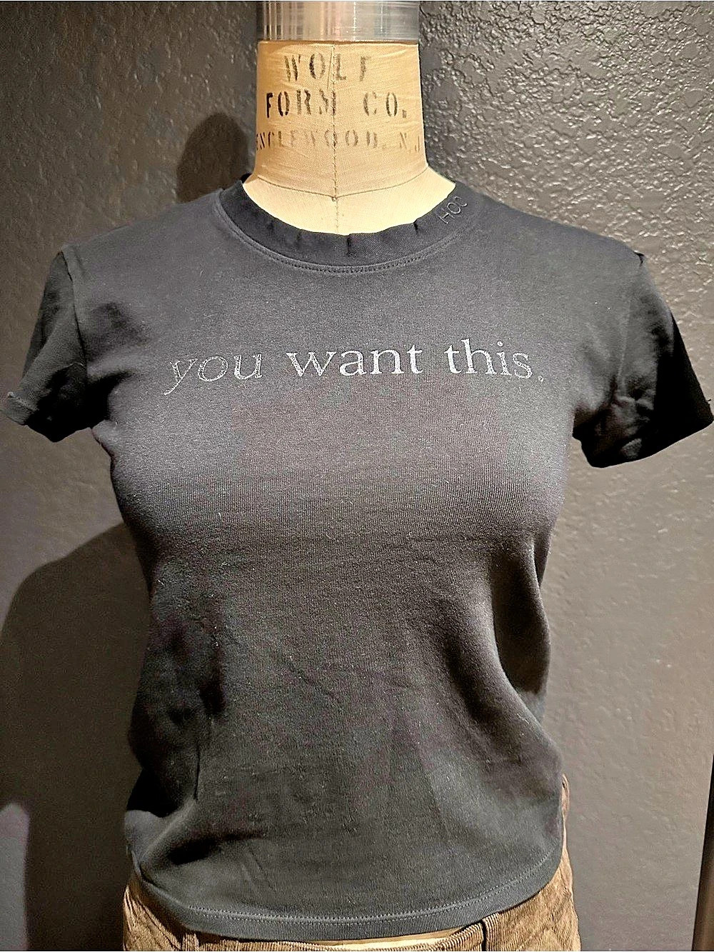 HOUSE OF CORE S/S Black Tee Medium